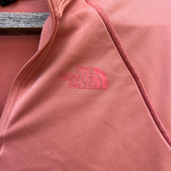 North Face Canyonlands Peach Salmon Pullover 1/4 Zip Jacket NF00CP5N LARGE - Picture 3 of 9